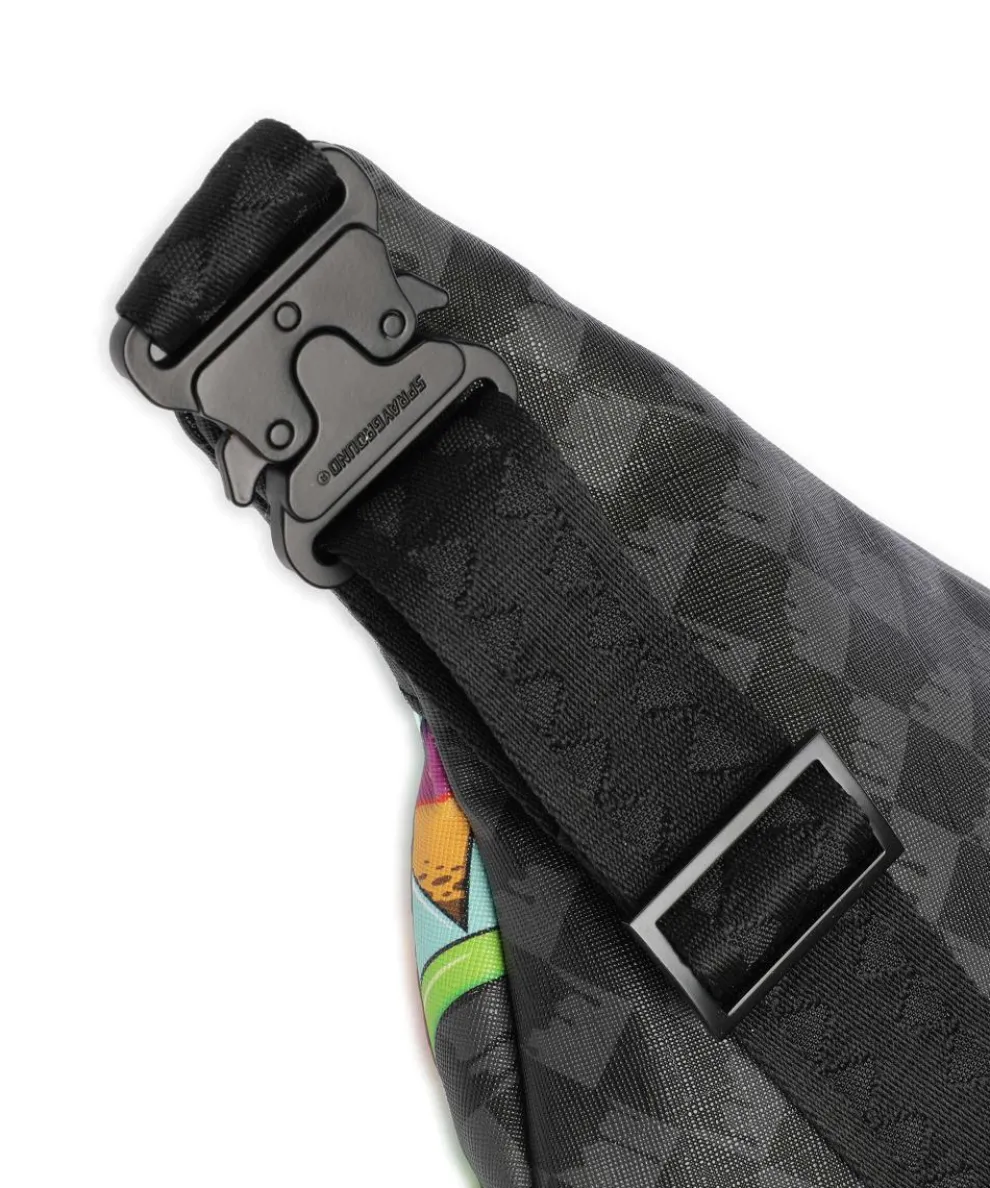 Slime Takeover Gürteltasche Kunststoff schwarz/grau