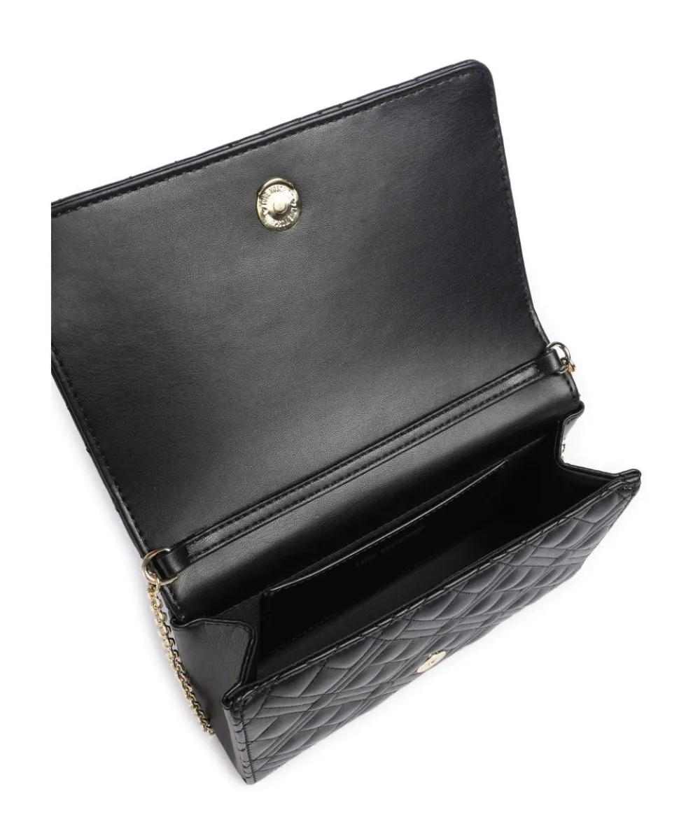 Smart Daily Umhängetasche Lederimitat schwarz