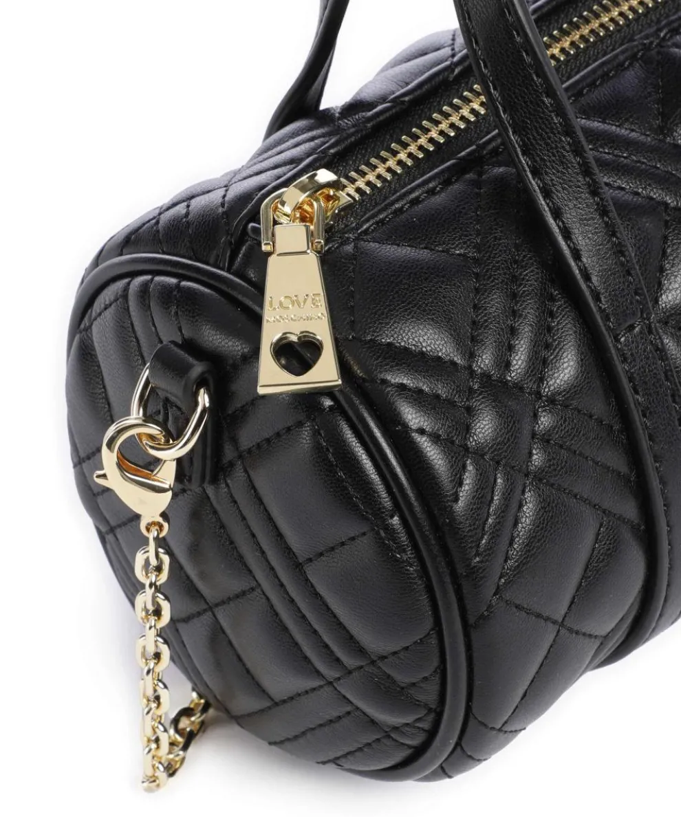 Smart Daily Umhängetasche Lederimitat schwarz