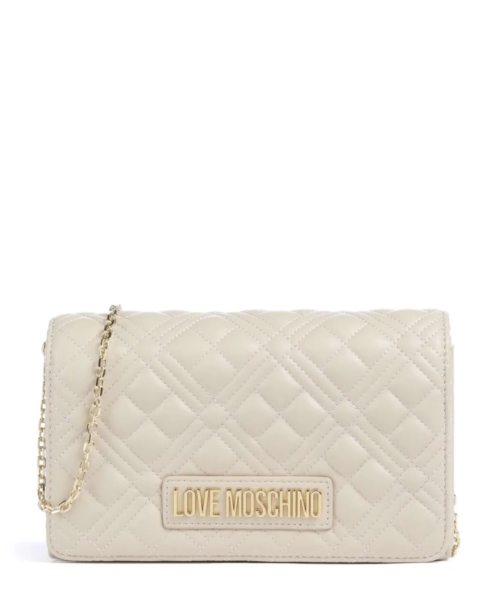 Smart Daily Umhängetasche Lederimitat elfenbein