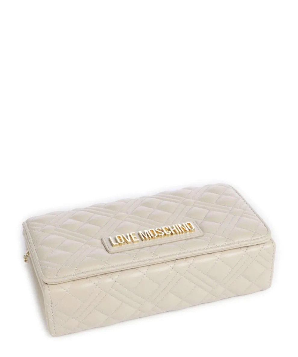 Smart Daily Umhängetasche Lederimitat elfenbein