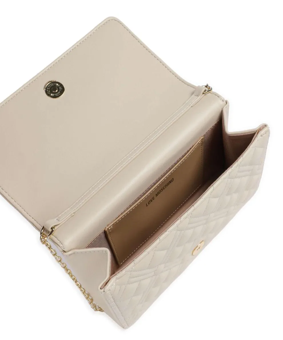 Smart Daily Umhängetasche Lederimitat elfenbein