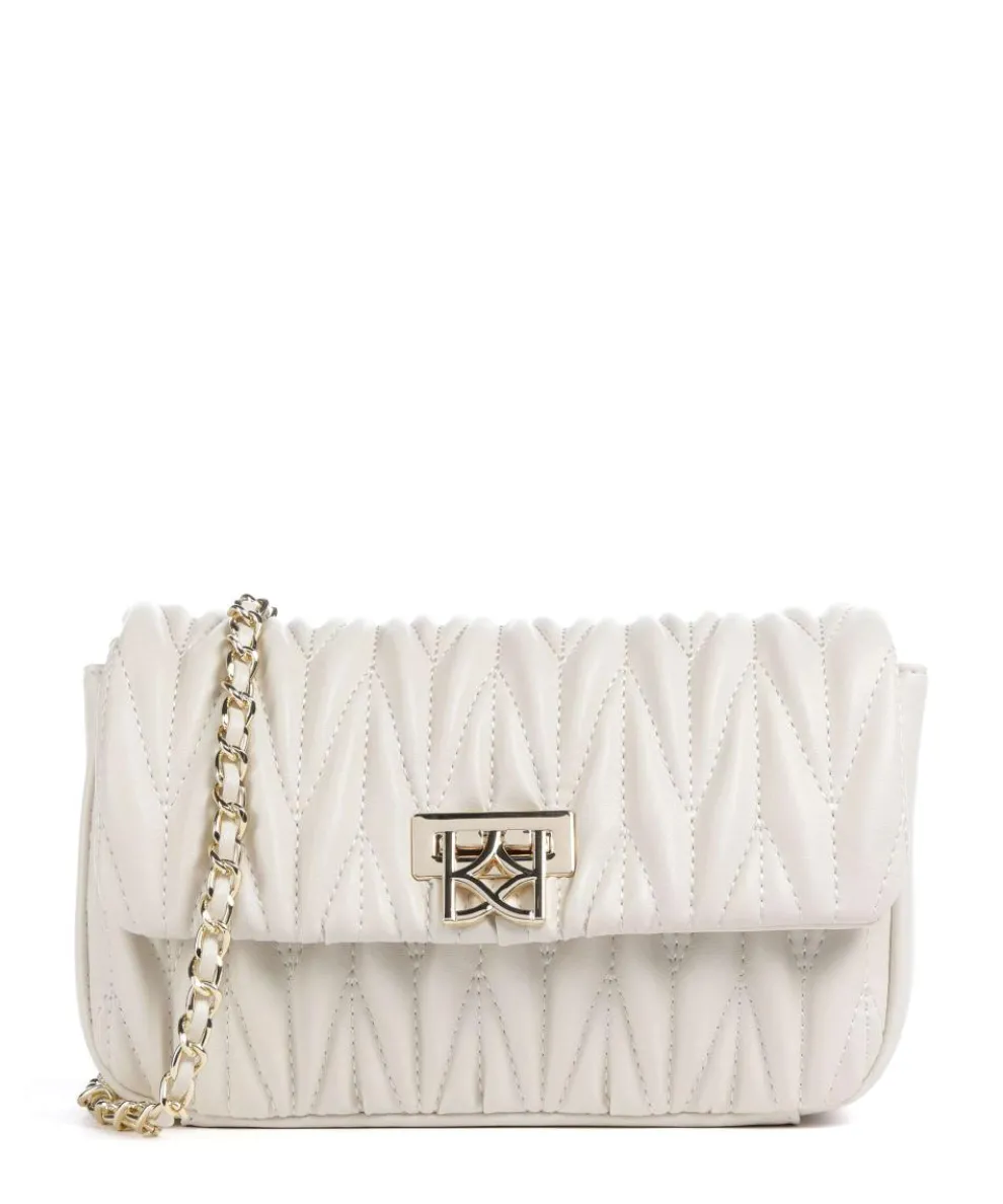 Sofie Umhängetasche fein genarbtes Rindsleder creme