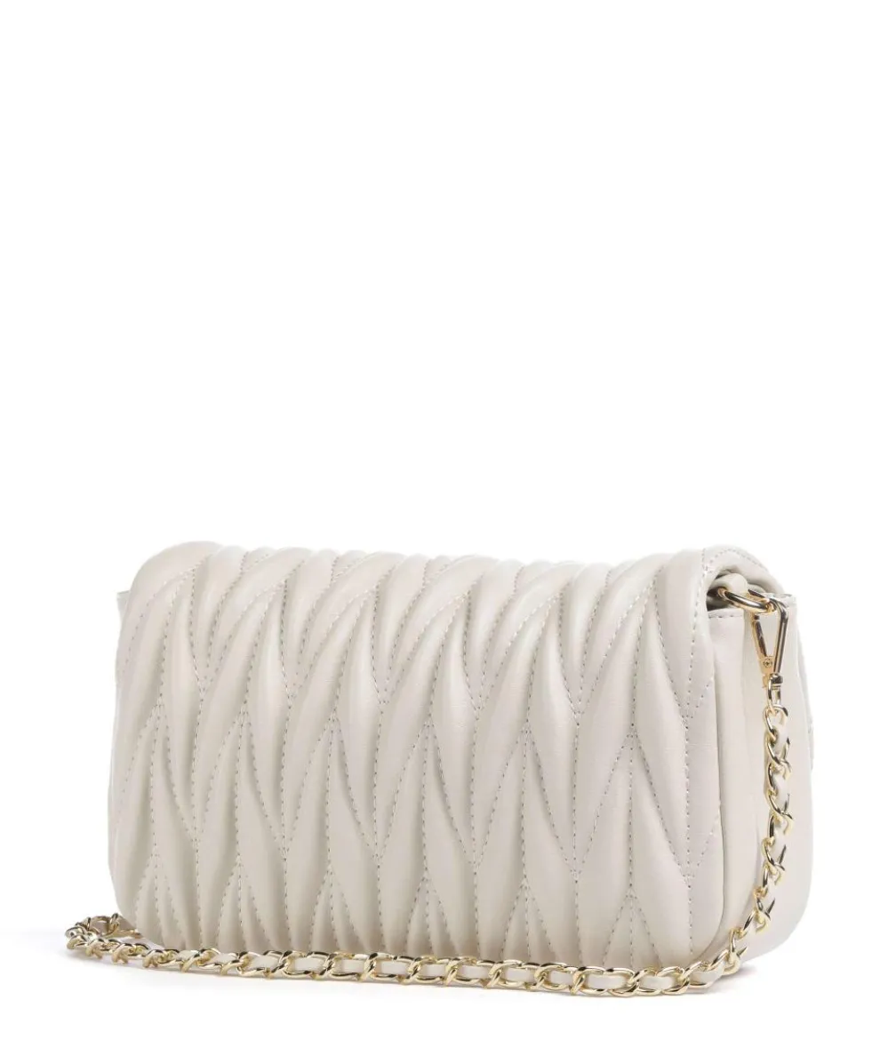 Sofie Umhängetasche fein genarbtes Rindsleder creme