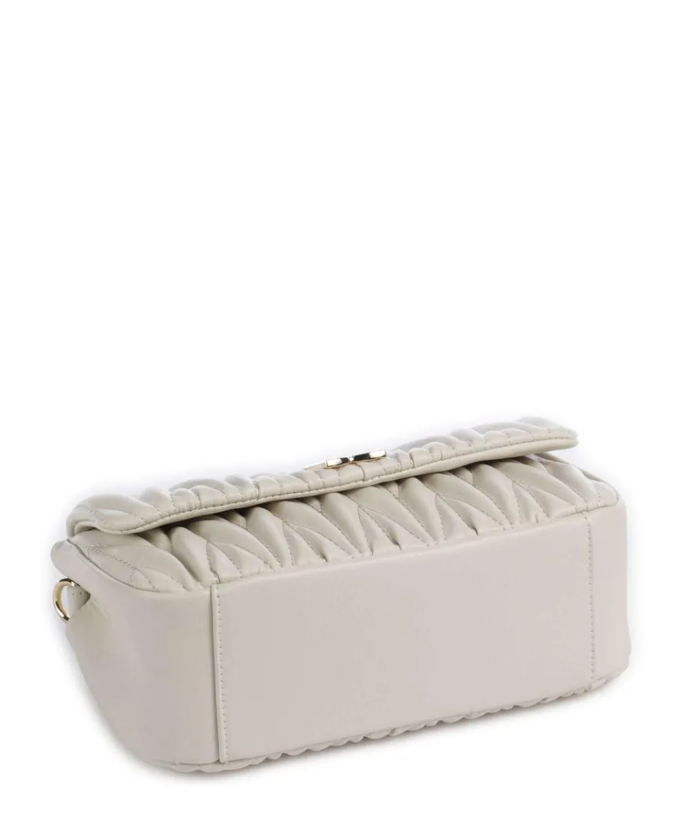 Sofie Umhängetasche fein genarbtes Rindsleder creme