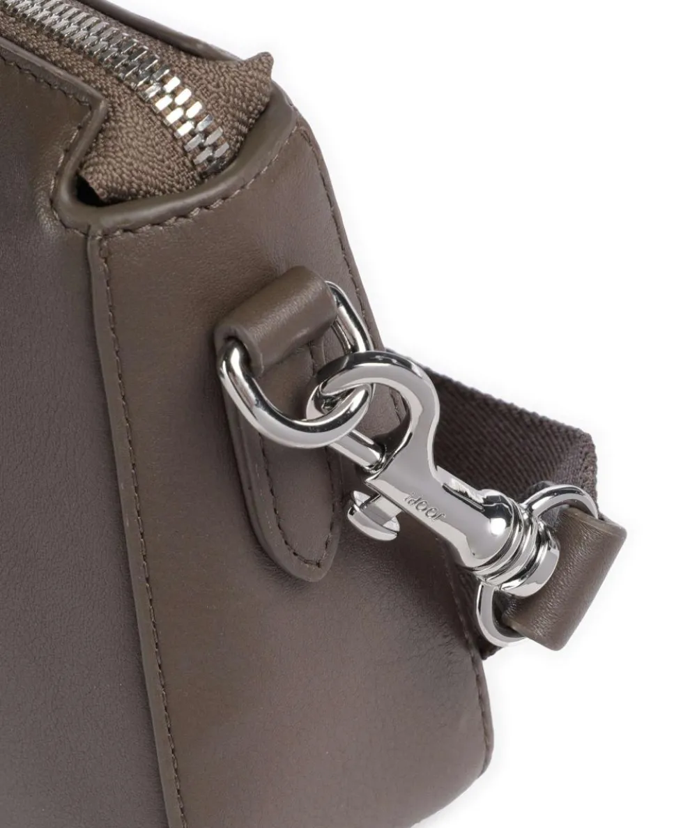 Sofisticato 1.0 Jasmina Umhängetasche fein genarbtes Leder taupe