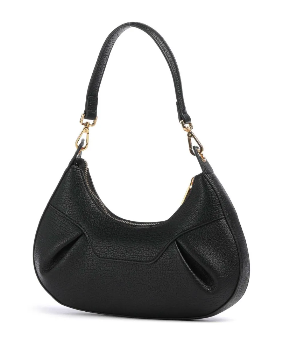 Soft Basic Schultertasche Lederimitat schwarz