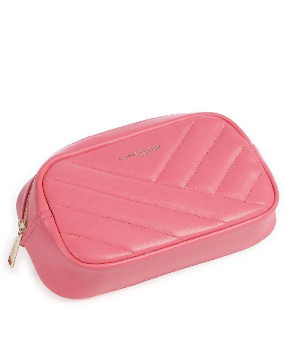 Soft Matelassé Gürteltasche weiches Rindsleder pink
