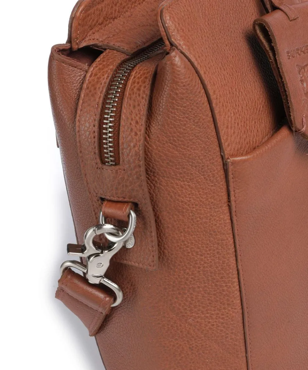 Soft Skylar Aktentasche 15″ fein genarbtes Leder braun