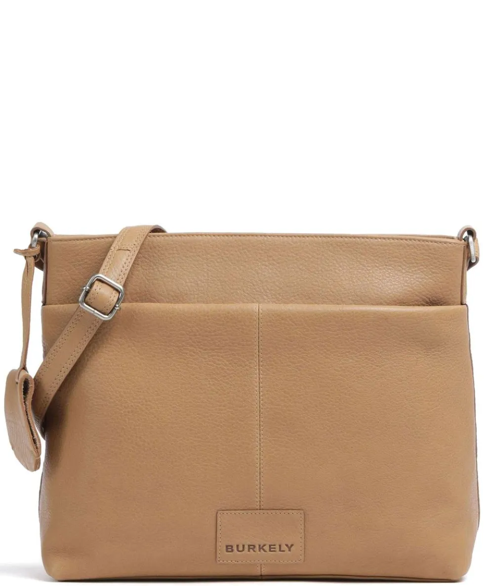 Soft Skylar Umhängetasche genarbtes Leder nude