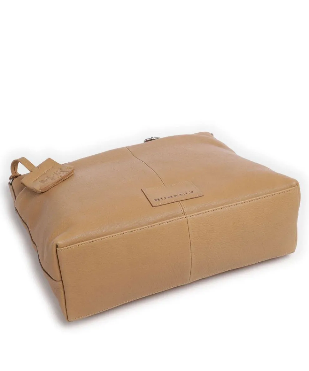 Soft Skylar Umhängetasche genarbtes Leder nude