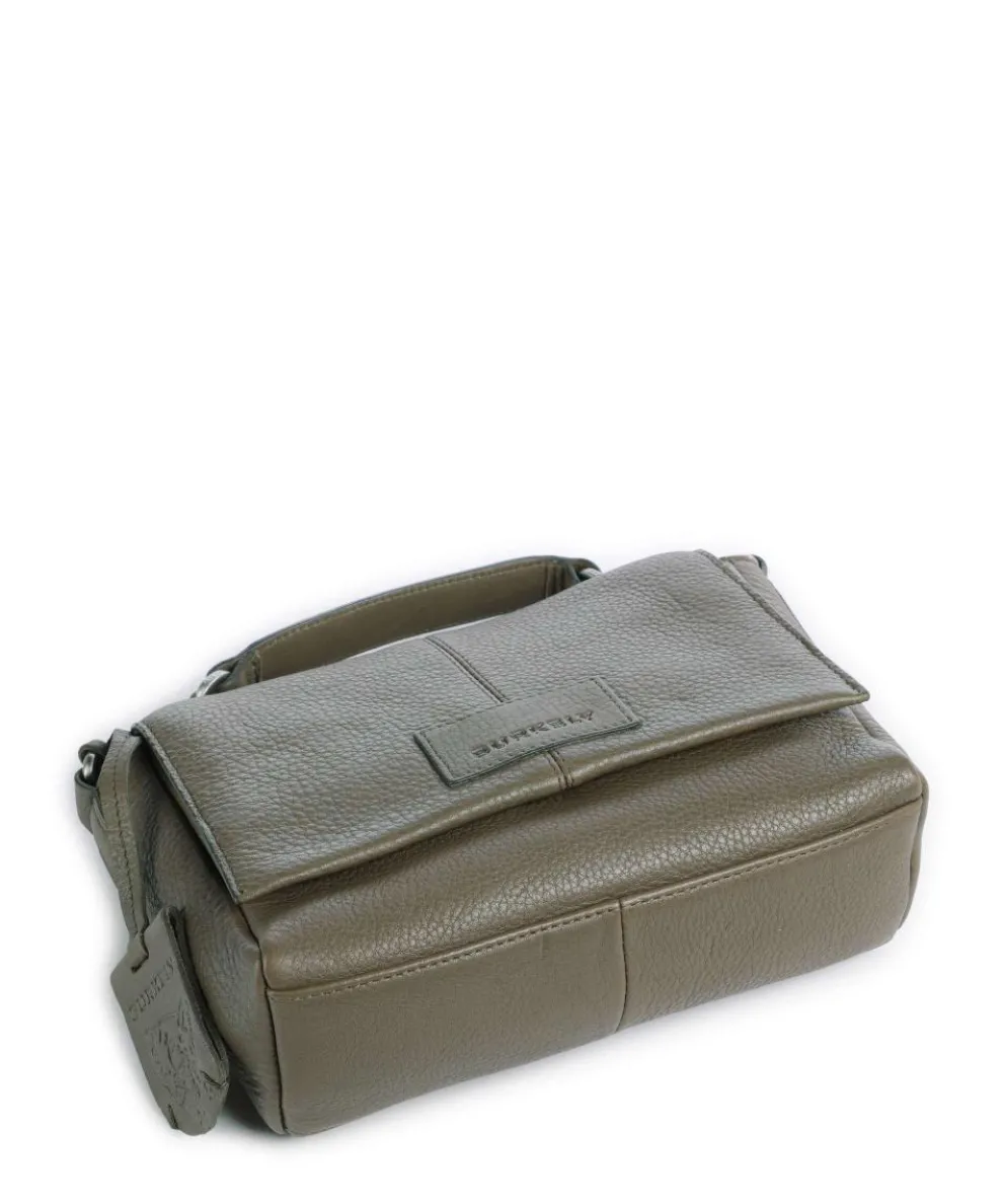 Soft Skylar Umhängetasche genarbtes Leder taupe