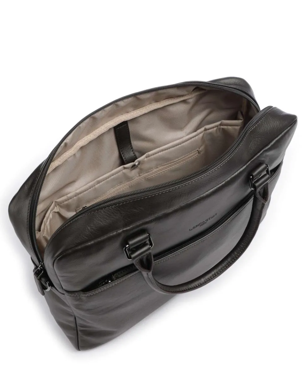 Soft Vintage Aktentasche 15″ weiches Rindsleder dunkelbraun