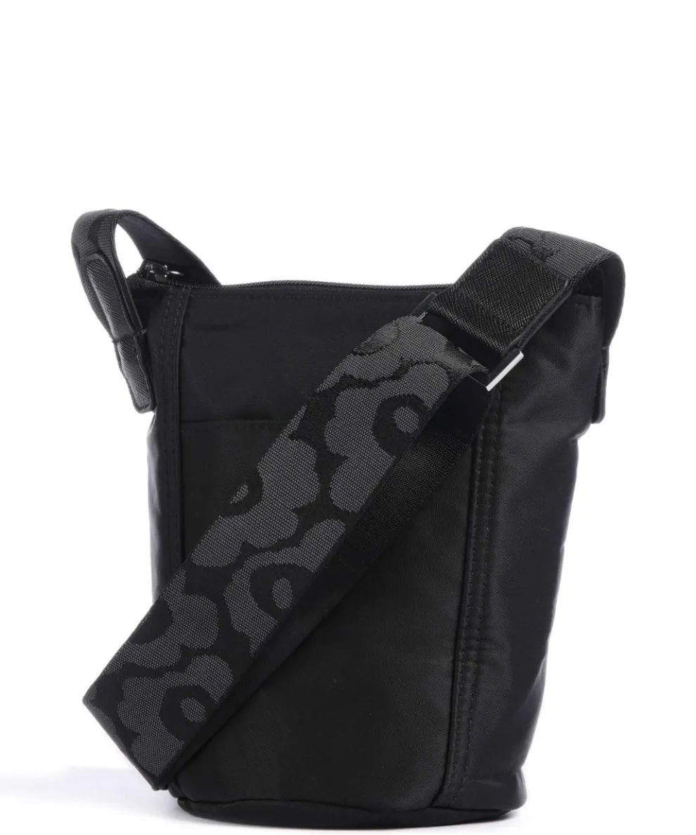 Solid Essential Umhängetasche Polyamide schwarz