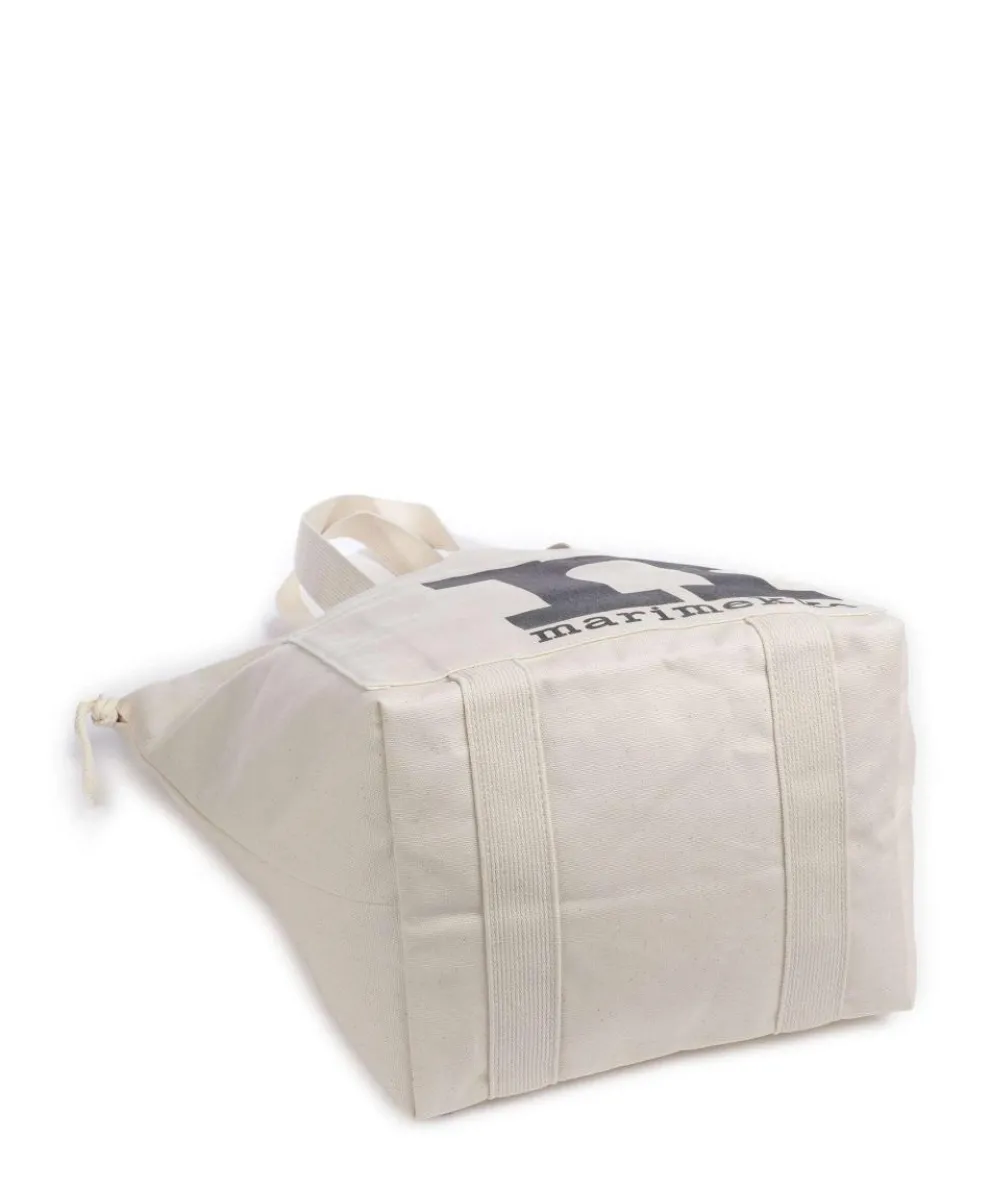 Solid Mono City Shopper Canvas natur