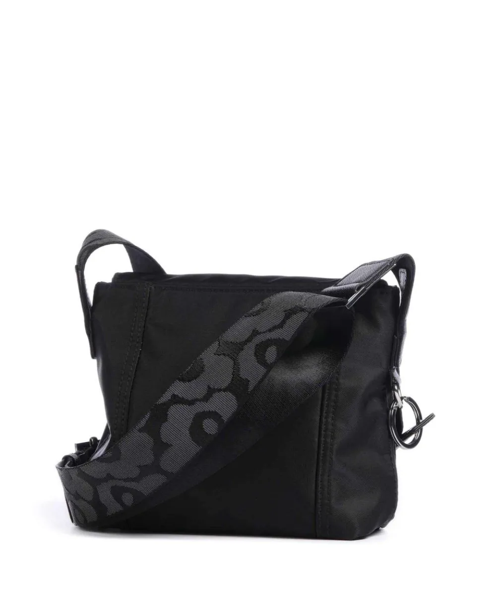 Solid Umhängetasche Polyamide schwarz