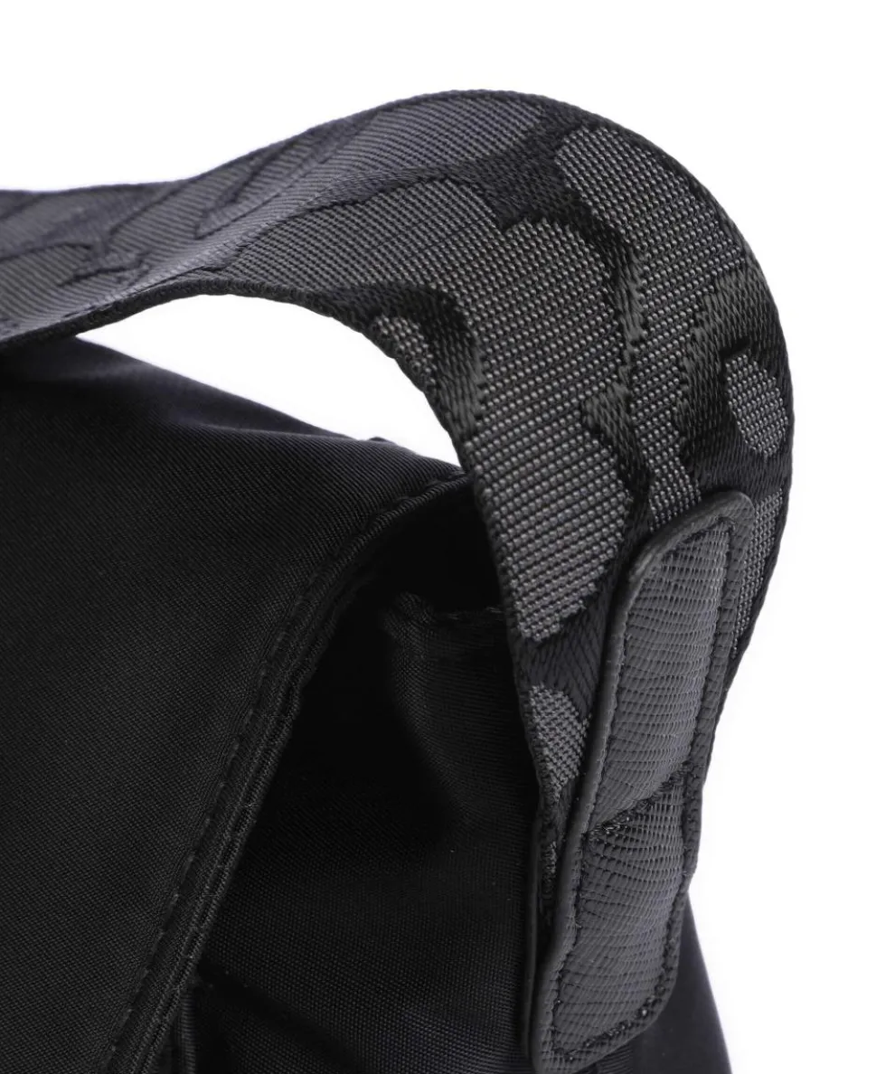 Solid Umhängetasche Polyamide schwarz