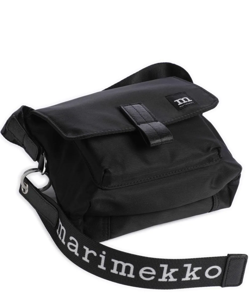 Solid Umhängetasche Polyamide schwarz