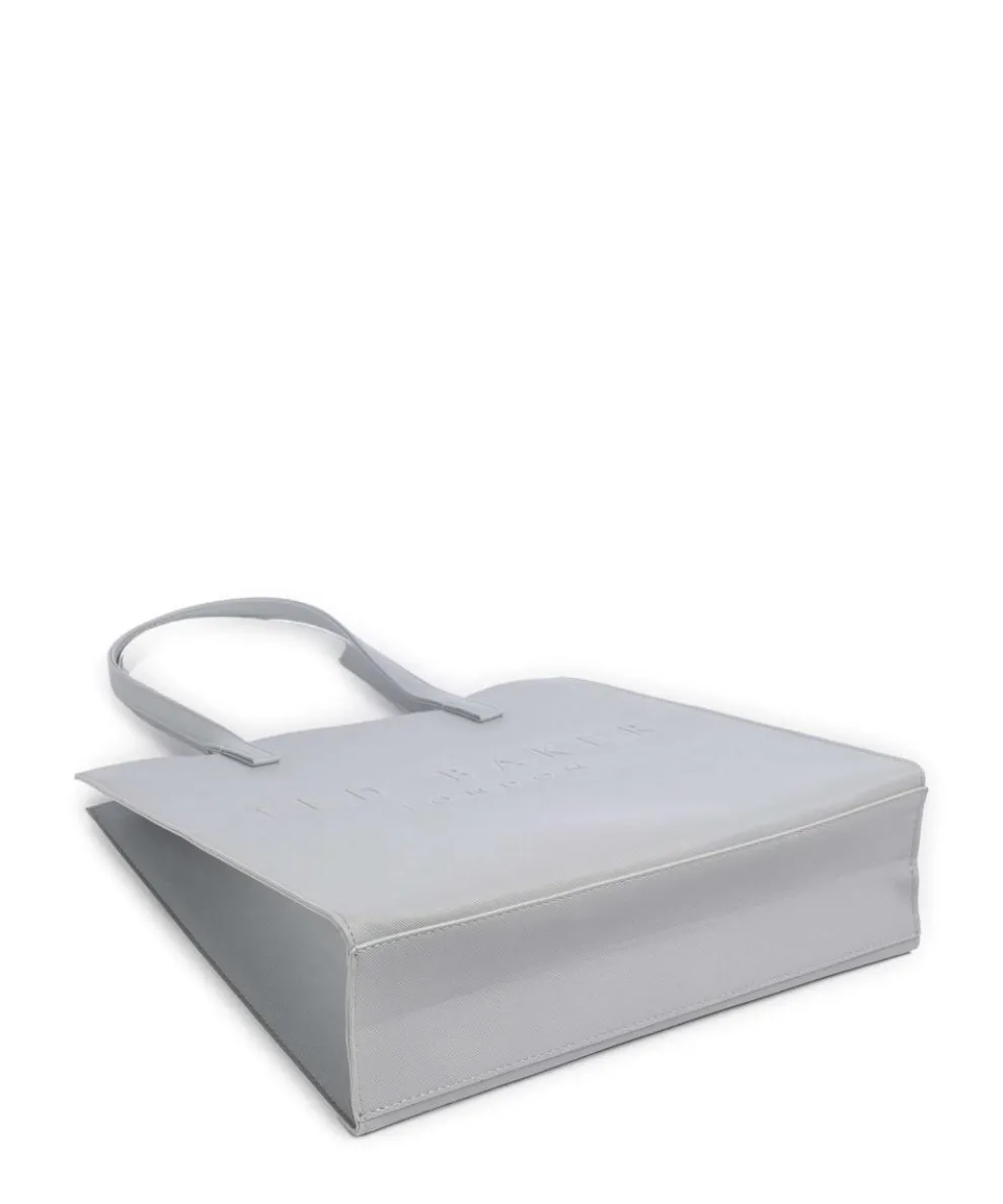 Soocon Shopper Lederimitat hellgrau