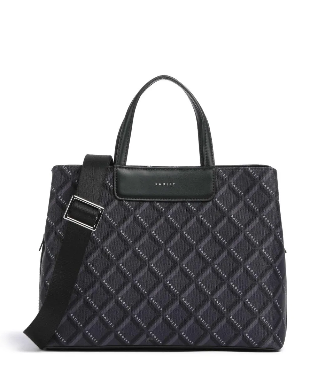 Southwell Gardens Handtasche Textil schwarz