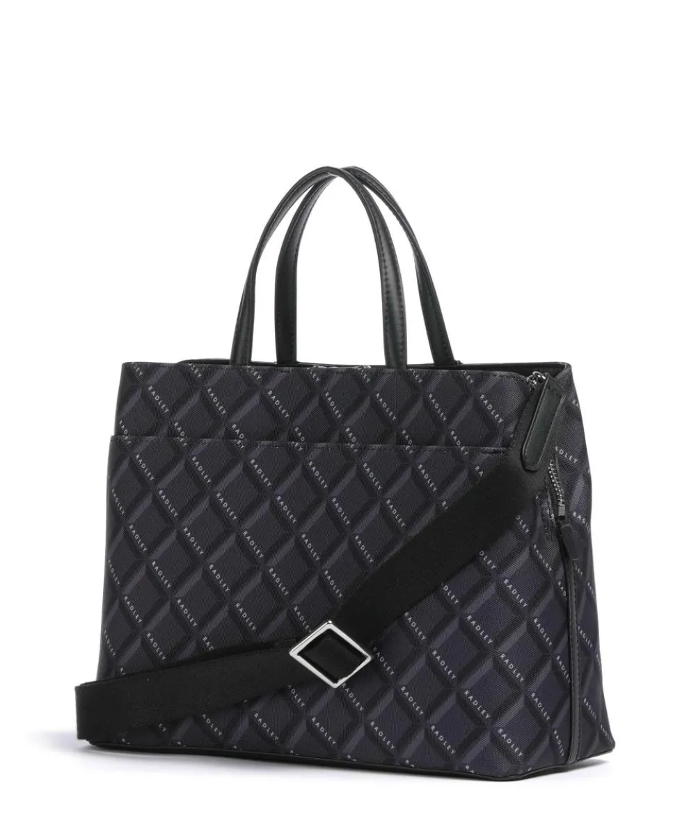 Southwell Gardens Handtasche Textil schwarz