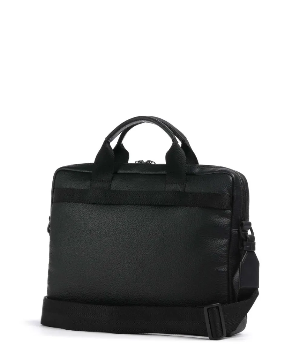 Speedyork Aktentasche 14″ Lederimitat schwarz