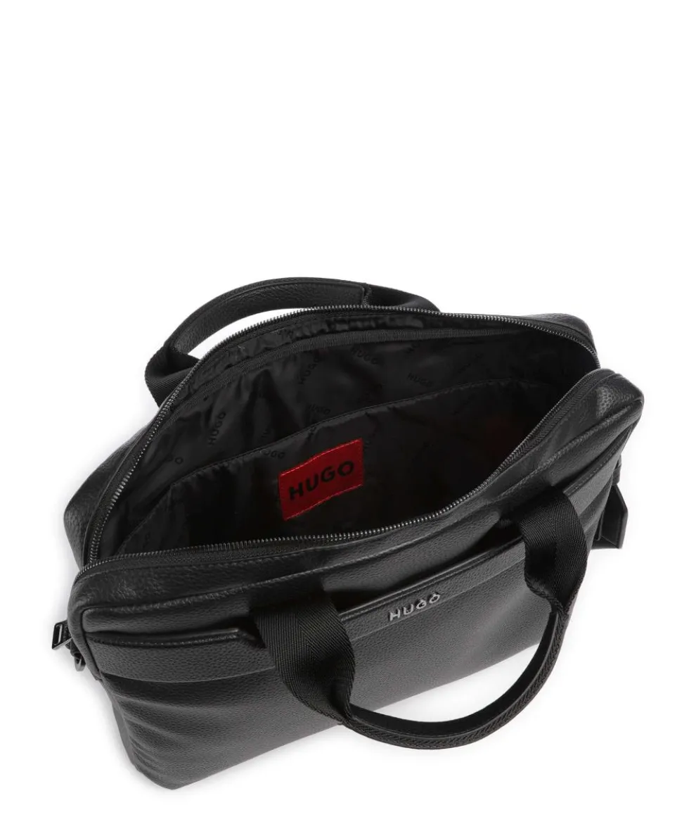 Speedyork Aktentasche 14″ Lederimitat schwarz