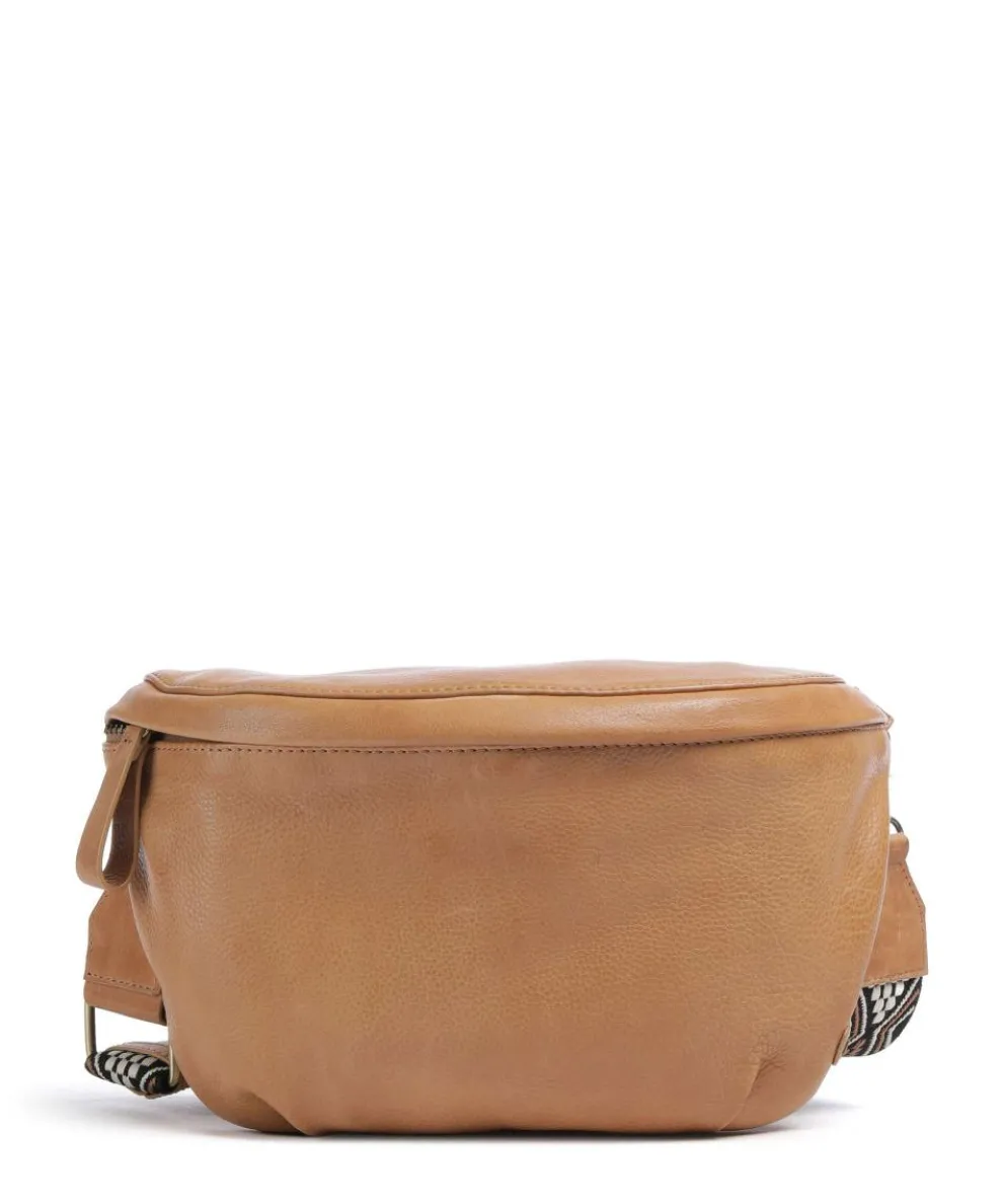 Sport Vogue Umhängetasche genarbtes Rindsleder tan