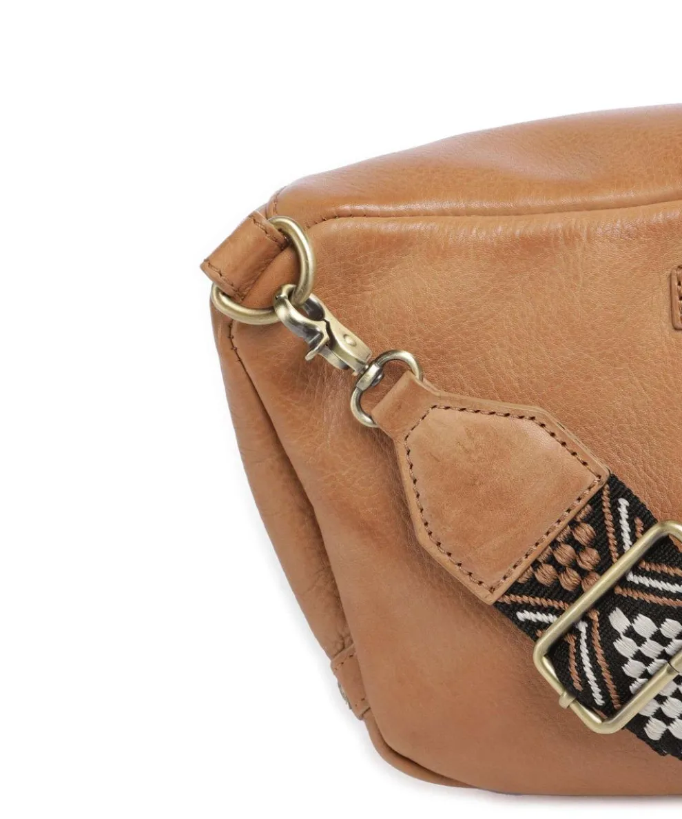 Sport Vogue Umhängetasche genarbtes Rindsleder tan