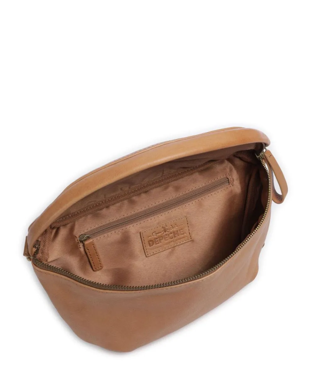 Sport Vogue Umhängetasche genarbtes Rindsleder tan