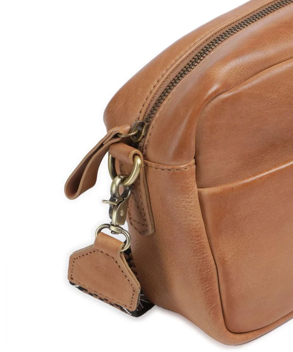 Sport Vogue Umhängetasche genarbtes Rindsleder tan