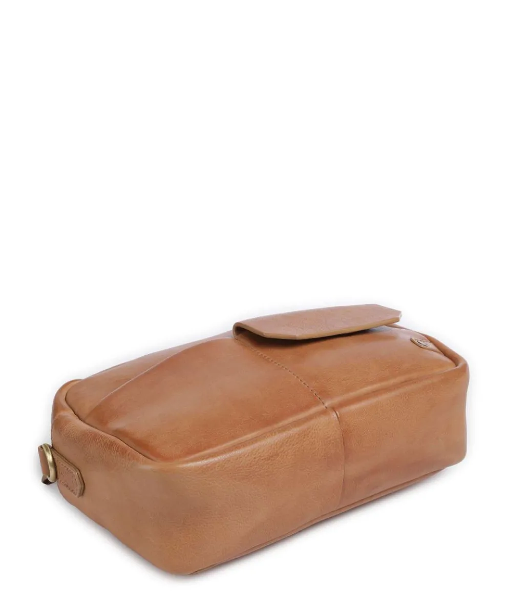 Sport Vogue Umhängetasche genarbtes Rindsleder tan