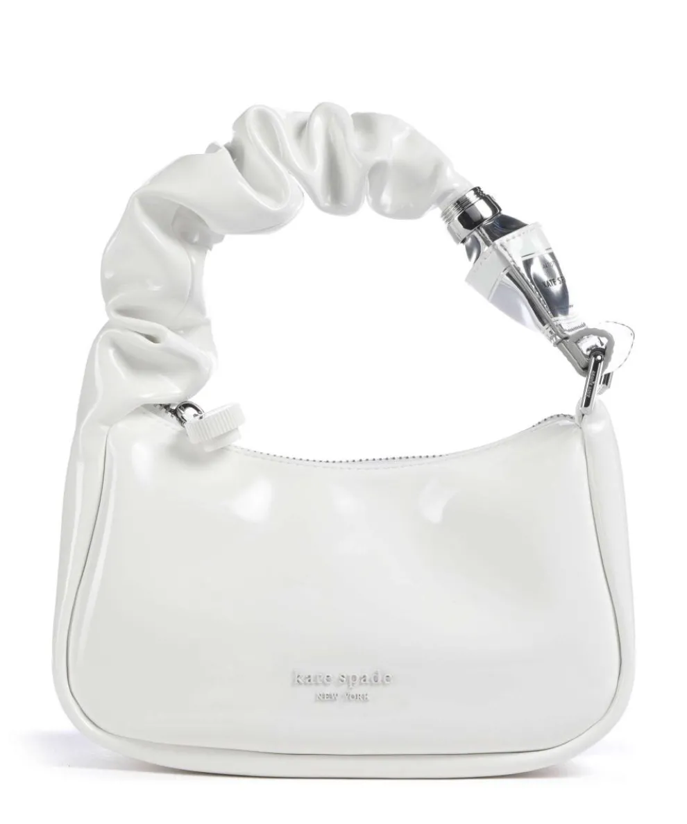 Squeeze Handtasche Lederimitat weiß