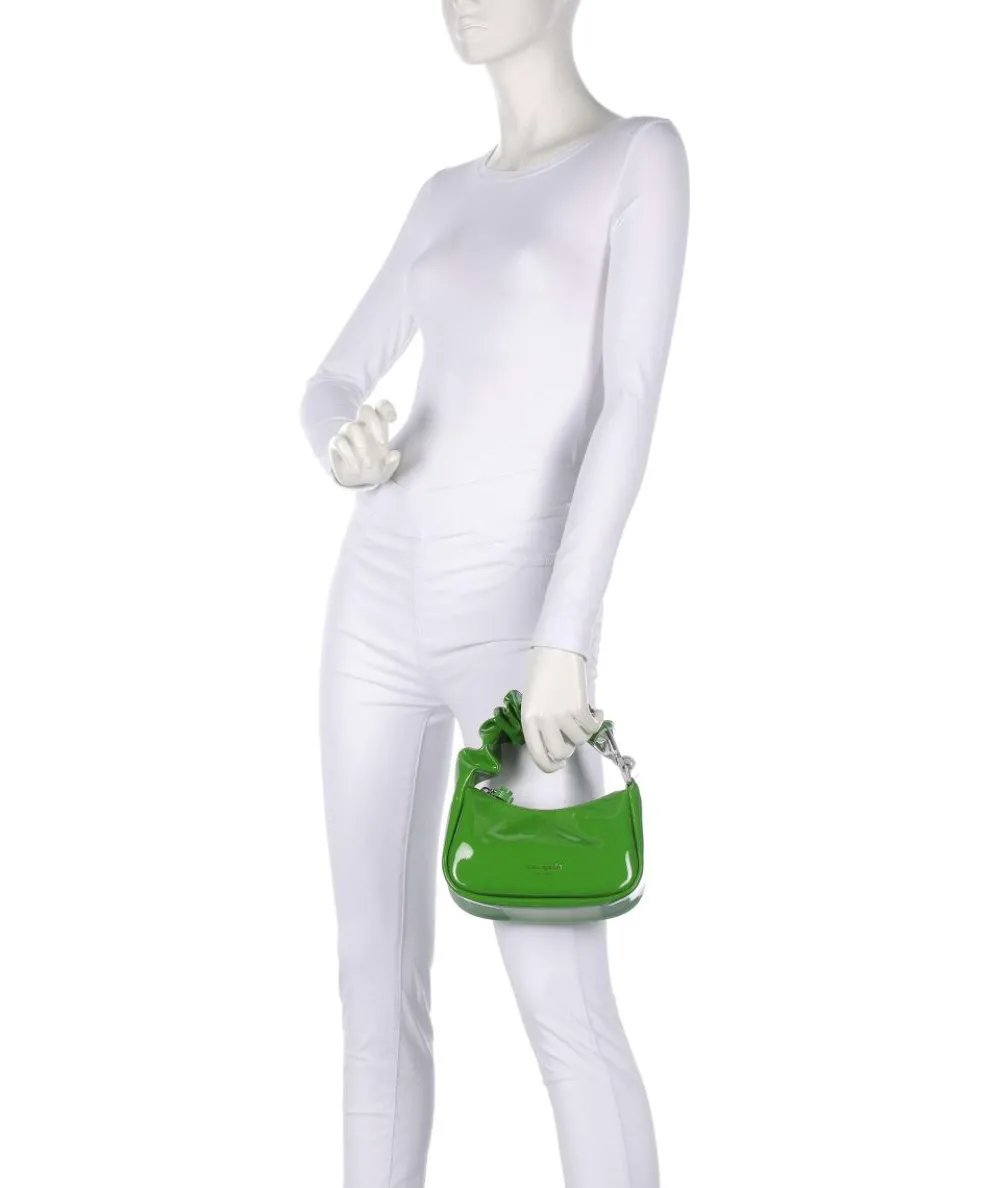 Squeeze Handtasche Lederimitat grün