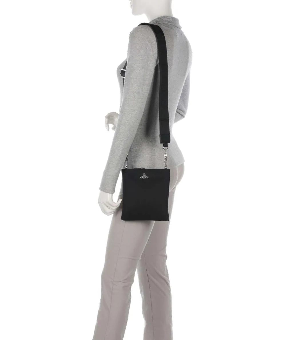 Squire Re-Nylon Umhängetasche recyceltes Polyester schwarz