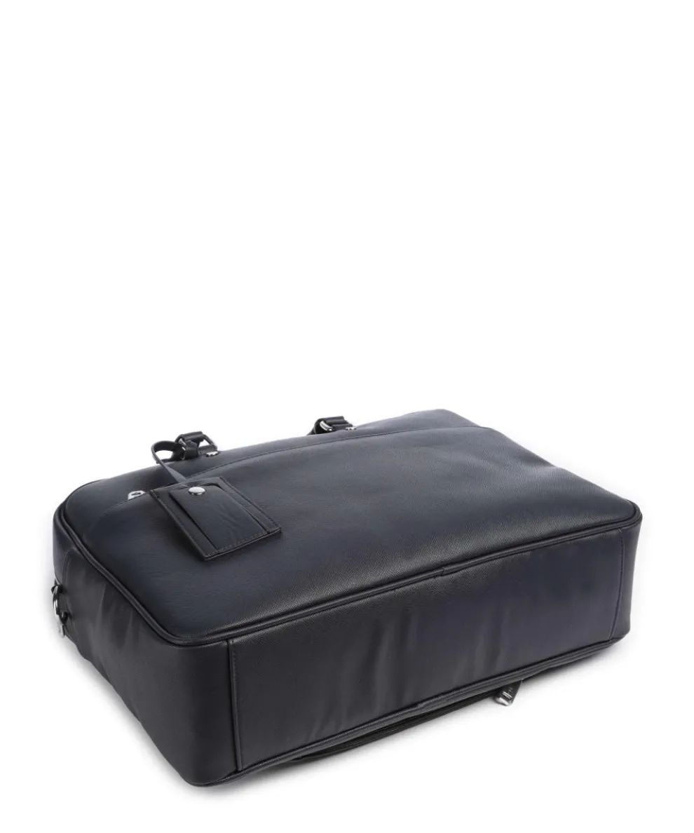 Marnier Aktentasche 15″ Lederimitat navy