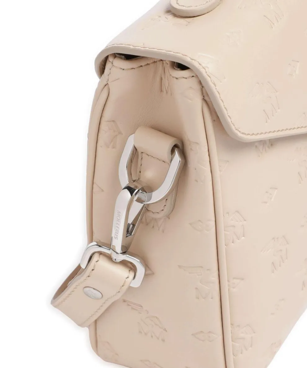 Stampato Marly Handtasche Kalbsleder beige