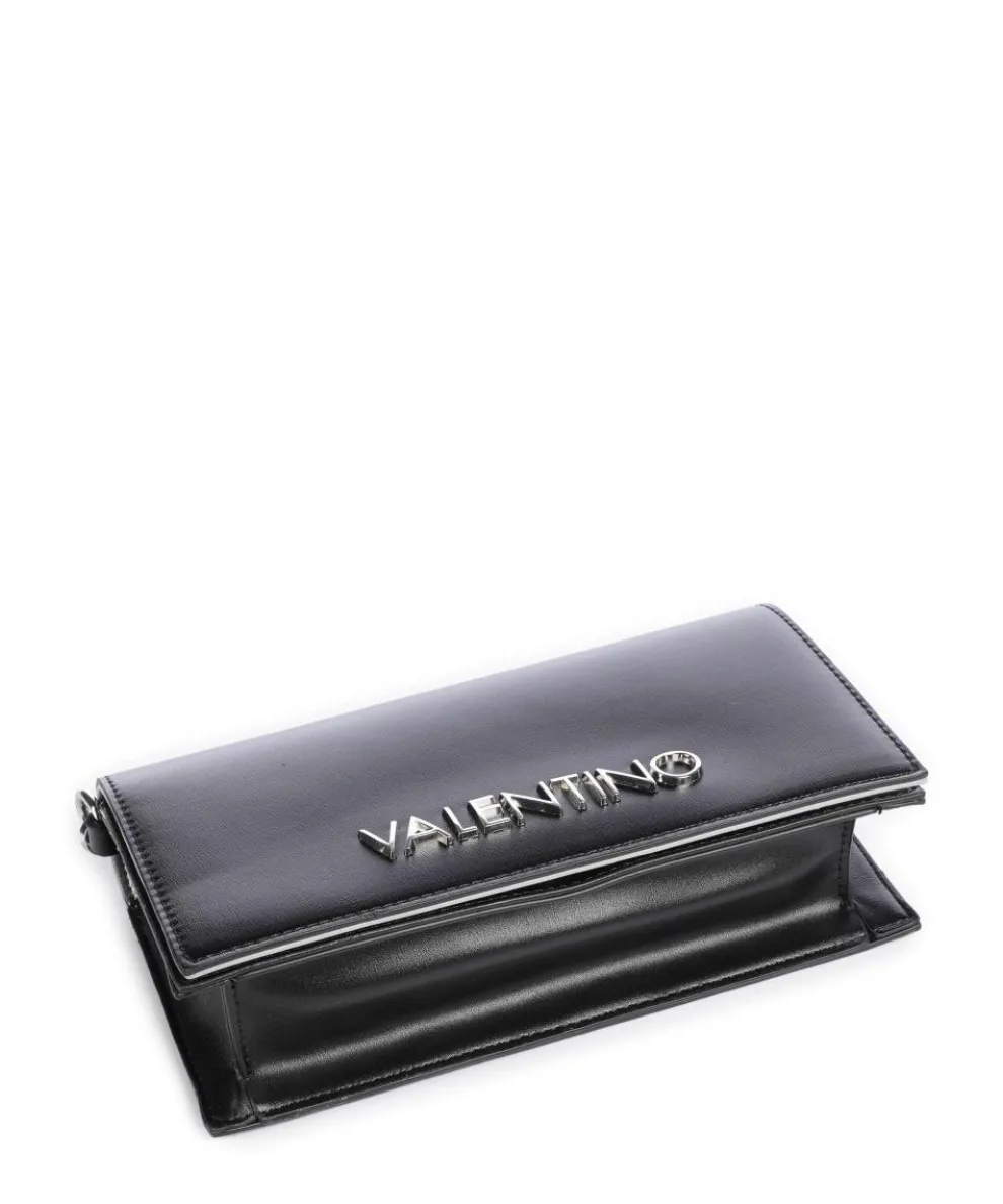 Stefany Schultertasche Lederimitat schwarz