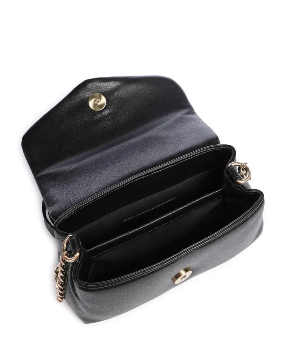 Stella Umhängetasche Lederimitat schwarz