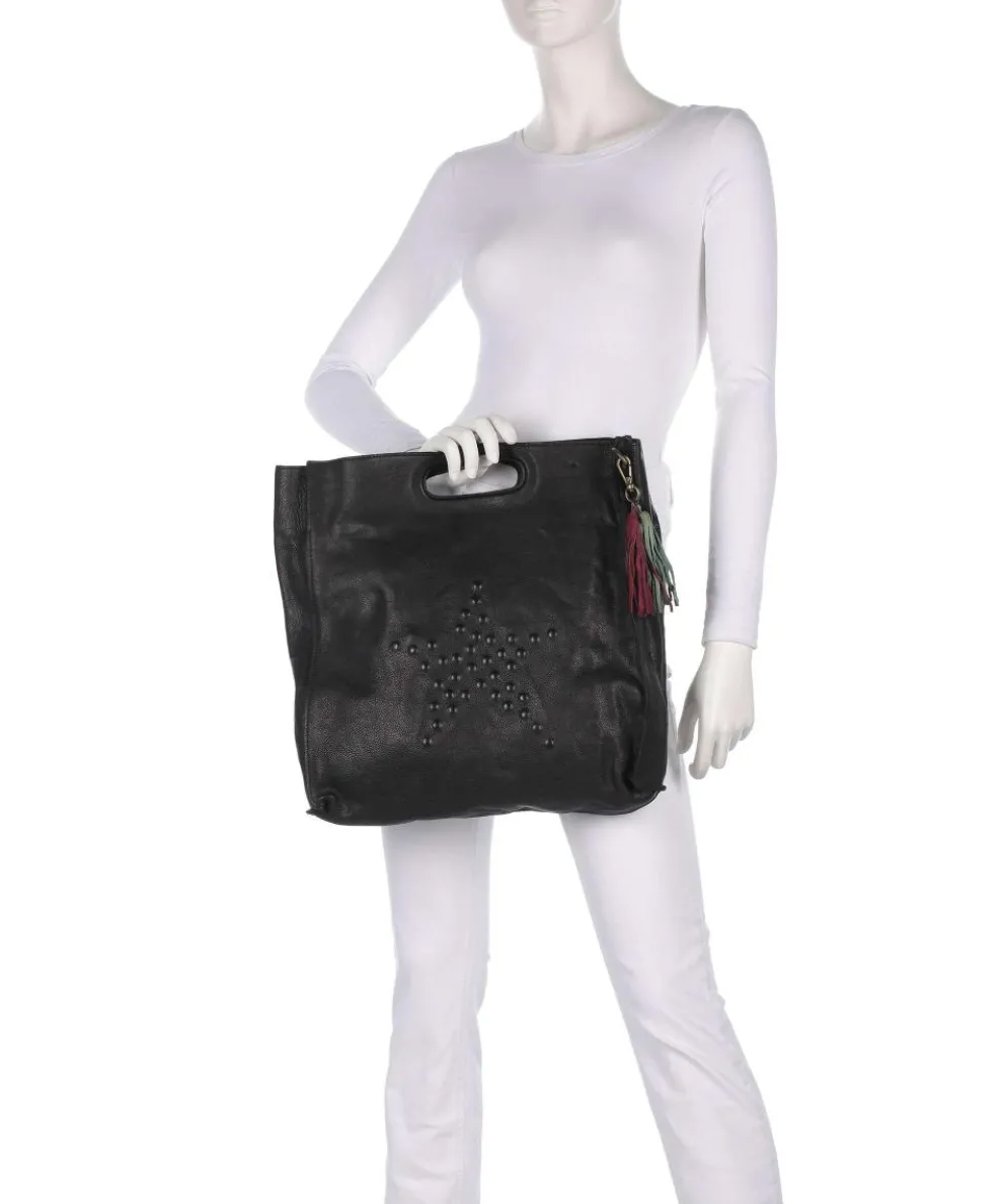 Sternbergstraße 1 Handtasche genarbtes Rindsleder schwarz