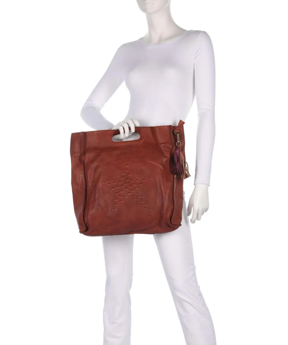 Sternbergstraße 1 Handtasche genarbtes Rindsleder braun