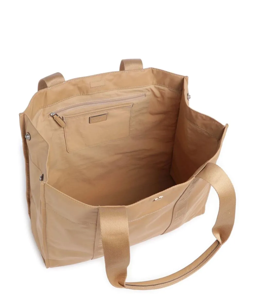 Stevie Extra Large Shopper recyceltes Nylon hellbraun