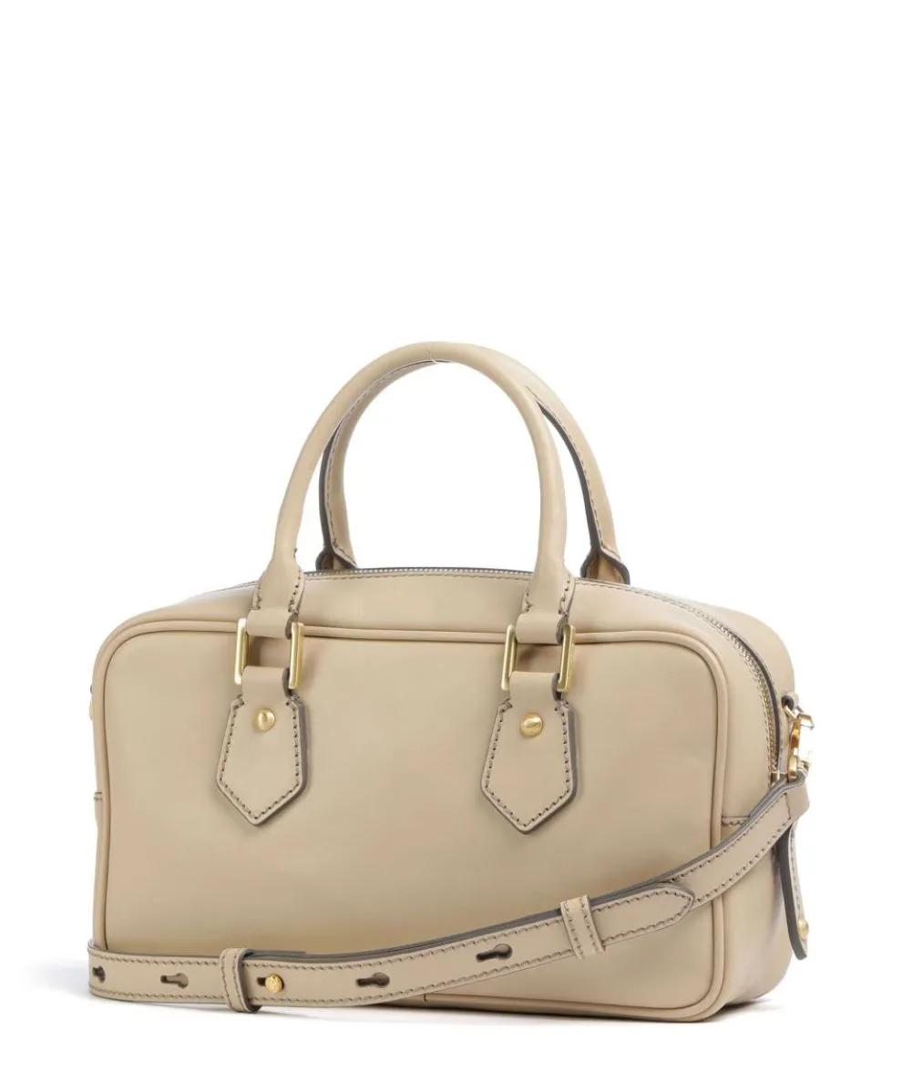 Stodo Handtasche fein genarbtes Rindsleder beige