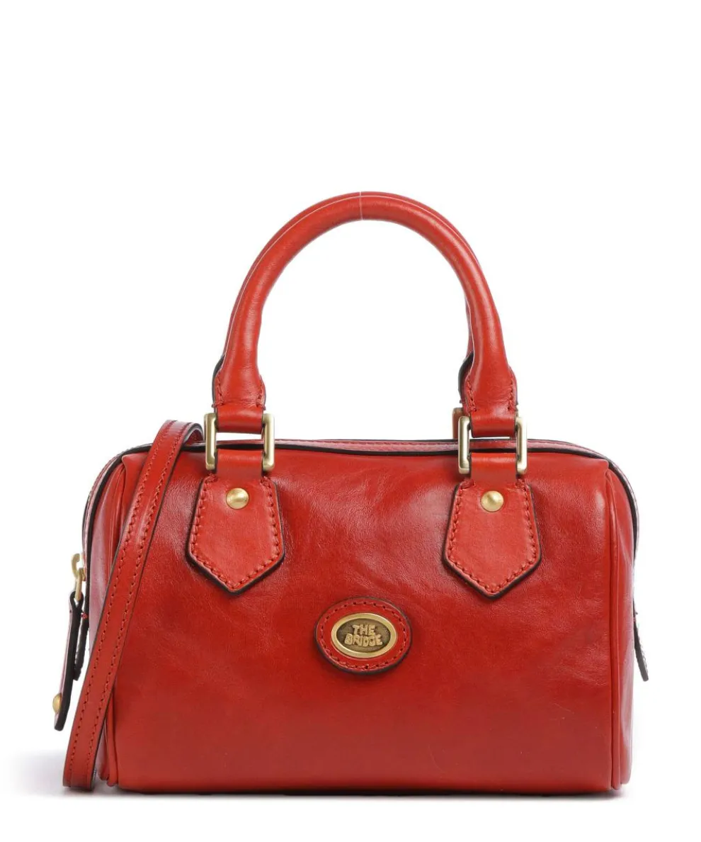 Story Donna Handtasche fein genarbtes Rindsleder hellrot