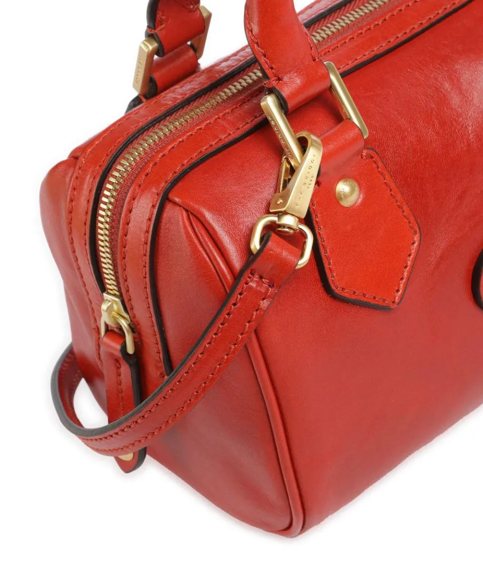 Story Donna Handtasche fein genarbtes Rindsleder hellrot