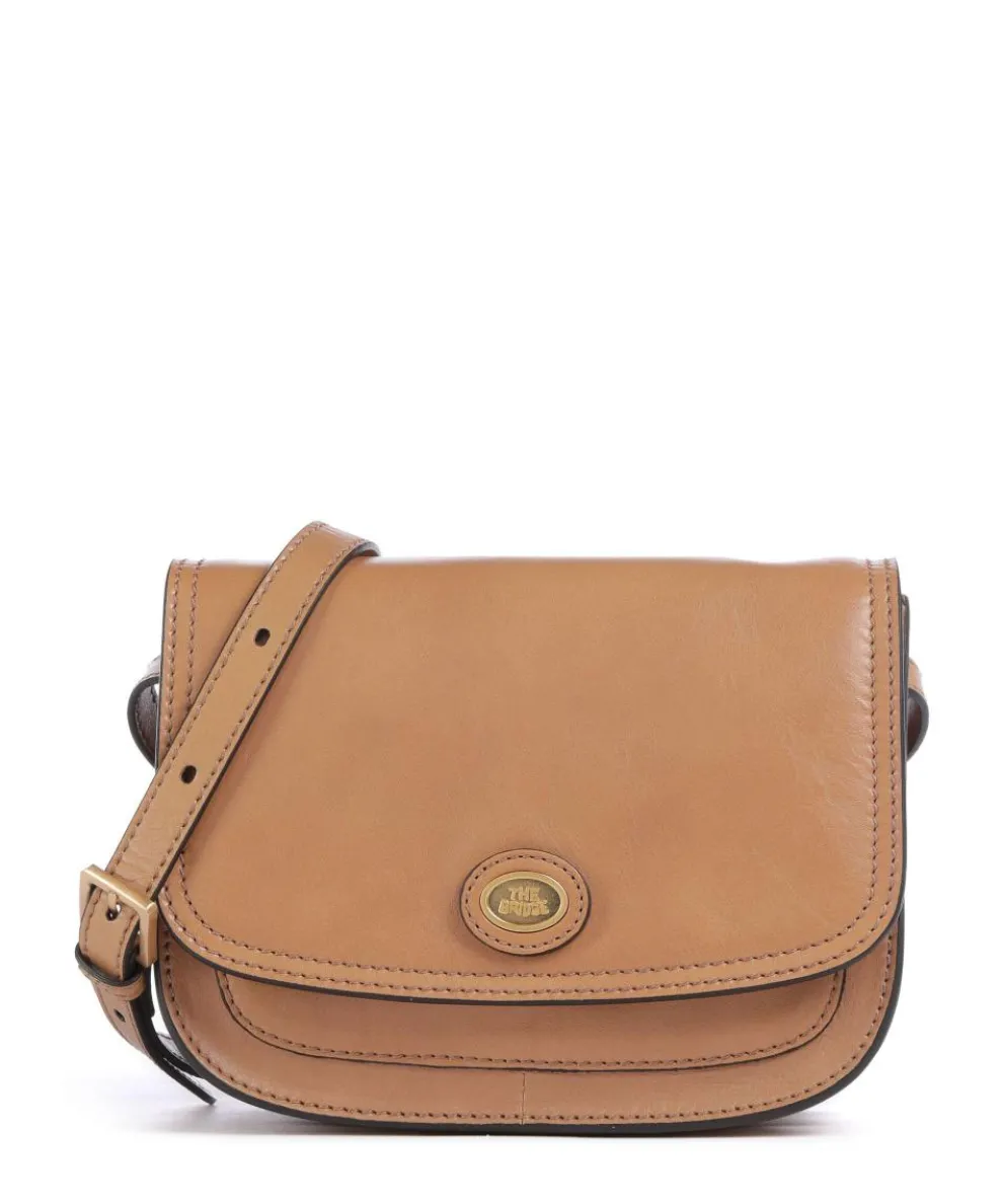 Story Donna Umhängetasche fein genarbtes Rindsleder hellbraun