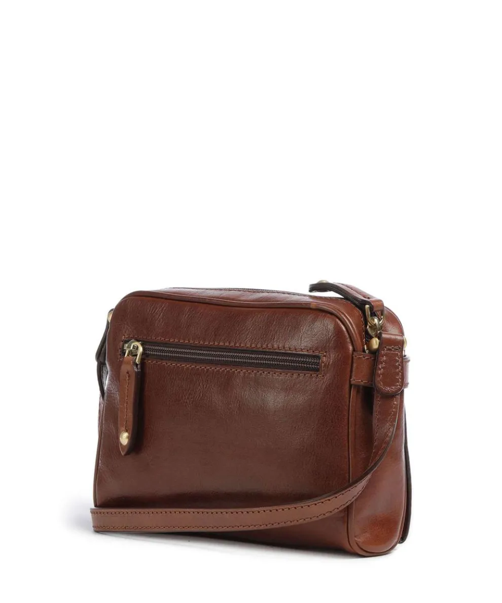 Story Donna Umhängetasche Rindsleder braun