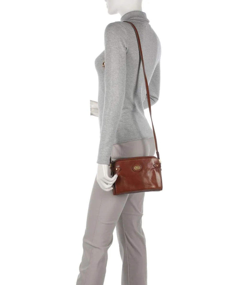 Story Donna Umhängetasche Rindsleder braun