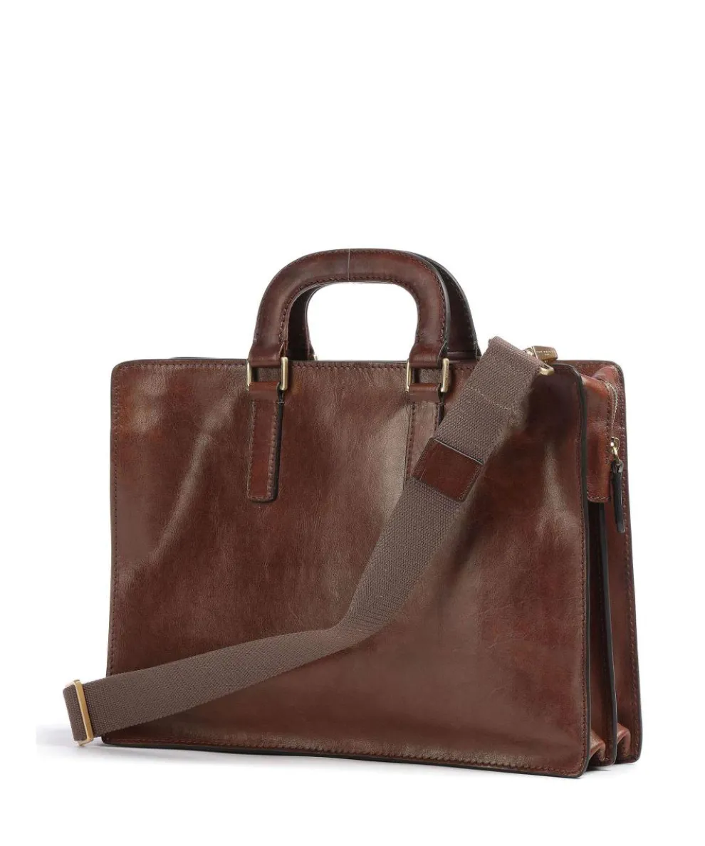 Story Uomo Aktentasche Rindsleder braun