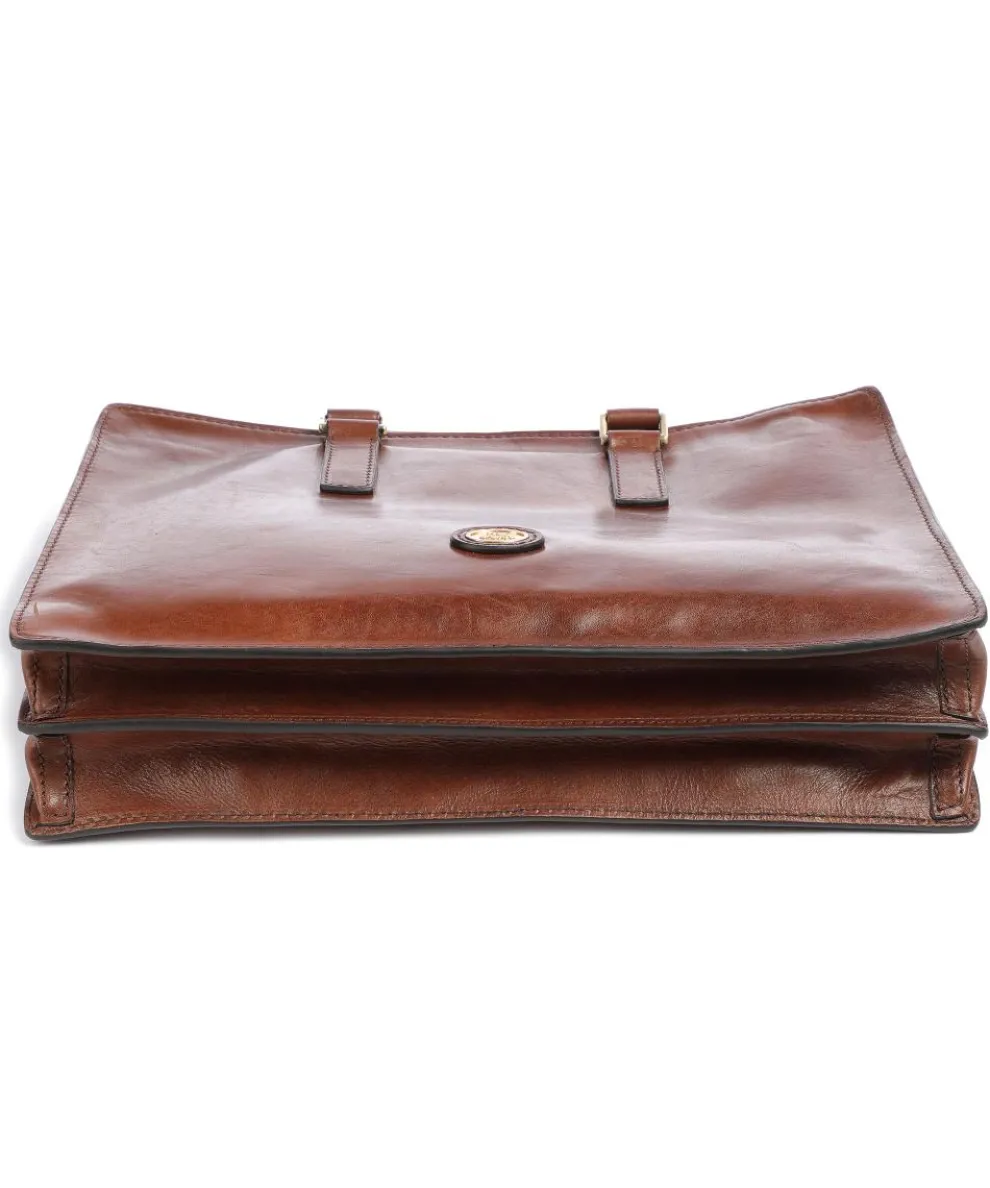 Story Uomo Aktentasche Rindsleder braun
